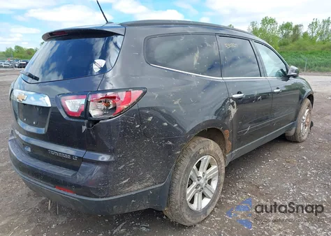 2014 Chevrolet Traverse 2Lt из США, поврежденный, VIN 1GNKVHKD7EJ377927
